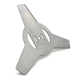 Garden Power Tool Accessories 4Pieces 5mm Metallic Blade 3Teeth for Electrical Grass Trimmer Brush Cutter