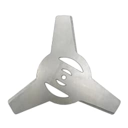 Garden Power Tool Accessories 4Pieces 5mm Metallic Blade 3Teeth for Electrical Grass Trimmer Brush Cutter