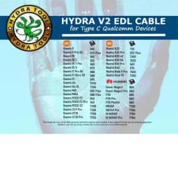 NEW HYDRA V2 EDL PRO Type-C USB Cable for Hydra Dongle Hydra V2 EDL cable for type c Qualcomm devices