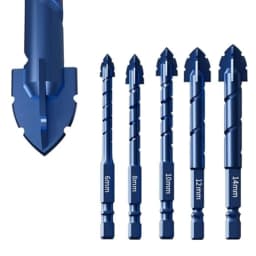 High Hardness Eccentric Drill Precision Drilling 6/8/10/12/14mm Glass Tile Ceramic Punching Rock Slab Drill Bit Offset Cutting