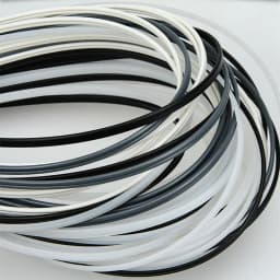 5M Welding Rods Black White PP/ABS/PVC/PE Welding Sticks Plastic Welder Gun Car Bumper Repair Welding Supplies 5x2.5mm