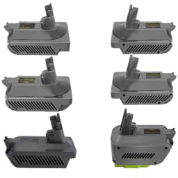 Battery Adapter for Makita/Milwaukee/DeWalt/Ryobi/Ein/Bosch/Craftsman 18V Lithium Batteries To for Dyson V10 Vacuum Cleaner