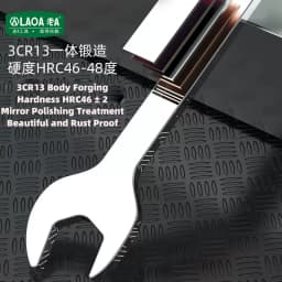 LAOA Mini Double Ended Spanner Open-End Wrench Rool Wrench Can Be Carried with You 5mm-11mm