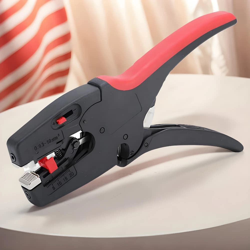 2 IN 1 Automatic Wire Stripper 0.03-10mm2 Electrician Wire Tool Cable Wire Stripper Cutter Multifunctional Cable Cutting Pliers