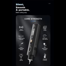 Jakemy JM-Y10 PRO Ultrasonic Cutting Knife OLED Screen Overheat Protection DIY Electric Cutting Carving Grinding Tool
