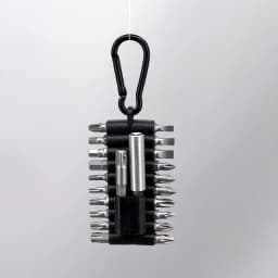 22-Piece Multi-impact Magnetic Screwdriver Bits Set CRV Insert Power Bits with Organizer Sleeve, Storage Strip for Home Repair