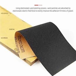 Universal Wet and Dry Rectangular Sanding Paper Automobile Metal Wood Wall Polishing and Grinding Repair Abrasive ToolsSandpaper