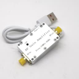 TYPE-C USB POWER 10Mhz-6GHz Ultra Low-Noise Amplifier High Linearity LNA 10DB 20DB 30DB 40DB 50DB GaIN W LED RF Receiver System