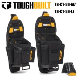 TOUGHBUILT TB-CT-36-M7 TB-CT-36-L7 7-Pocket Pouch Medium Large Rugged 6-Layer Construction Durable Storage ToolBag