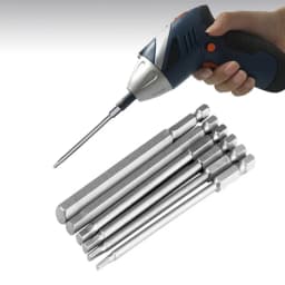 8pcs 100mm Hex Head Allen Wrench Drill Bits Set SAE Metric Allen Electric Hexagonal Bit Screwdriver Socket Bit Power Tool Parts