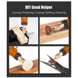 Mini Wireless Drill Rechargeable Polishing Machine DIY Mini Rotary Tool USB Engraving Tool Dremel Tool Modeling Mini Drill