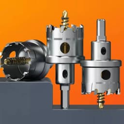 16-125mm Core Drill Bit Stainless Steel Hole Saw TCT Carbide Tip Cobalt Drill Bit Metal Cutting Drilling Power Tools