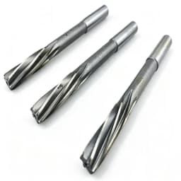 HSS H7/H8 Straight Shank Spiral Groove Machine Reamer 3-20mm, Used for Precision Cutting and Expanding Holes in Metal Materials