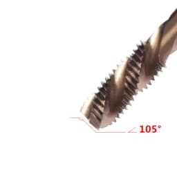 Cobalt Screw Thread Tap Drill Bits M35 HSS-CO Spiral Flute Metric M3-M12 Machine Tap Right Hand For Stainless Steel Metal