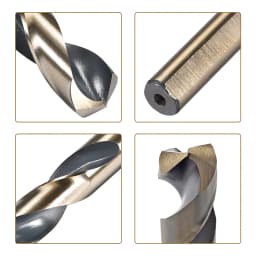 1pcs Twist Drill Bit 13/14/15/16/17/18/19/20/22/25mm 0.39-1/2Inch Shank Reduced Shank HSS Twist Drill Bits for Stainless Steel