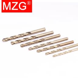 MZG 1/5/10pcs 1-13mm Drill Bit Set M35 High Speed Steel Twist Straight Shank Tool For Wood Metal Steel Hole Drilling Cutter