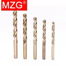 MZG 1/5/10pcs 1-13mm Drill Bit Set M35 High Speed Steel Twist Straight Shank Tool For Wood Metal Steel Hole Drilling Cutter
