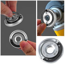 M14 Self Locking Grinder Pressing Plate Flange Nut Improve Grinding Efficiency Abrasive Tools Angle Grinder Power Tools