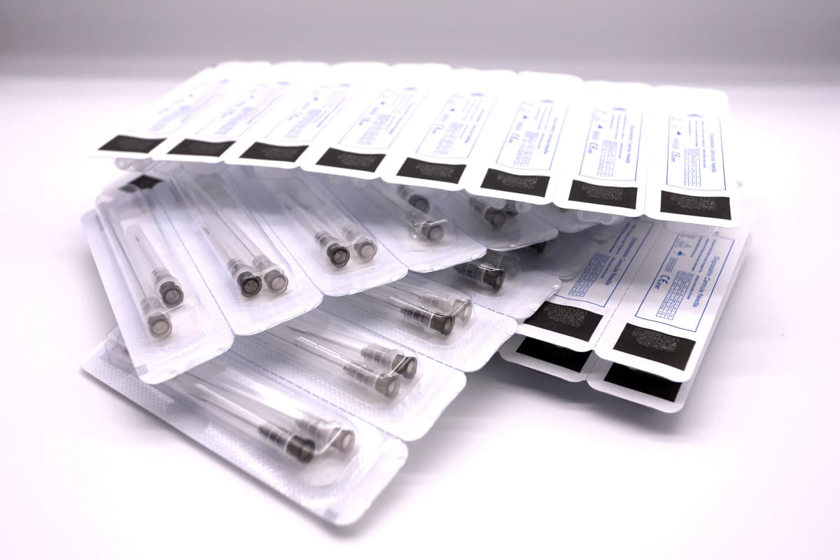 50pcs Disposable Blunt Tip Cannula Needle For Filler Injection 18G 21G 22G 23G 25G 27G 30G Uric Acid Facial Filling Nose 1 box