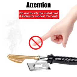 Pro Plastic Repair Soldering Iron 220V/110V for Car Bumper & Damaged Plastic Temperature Adjustable Include PP/PE/ABS/PVC Solder