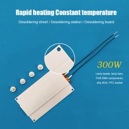 Aluminum LED Remover PTC Heating Plate Chip BGA Soldering Ball Split Plate Repair Welding Station 110/220V Demolition Board Tool