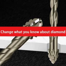 Carbide Four-Blade Serrated Drill Bit Set 6-10mm for Dry Drilling Porcelain Tile Ceramic Glass Marble Concrete Stone Drill Bits