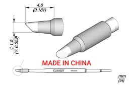 YUANPIN Soldering Iron Tips C210-006/028/031/027 Lead Free Heating Core Compatible JBC Sugon Aifen Aixun Handle Solder Iron