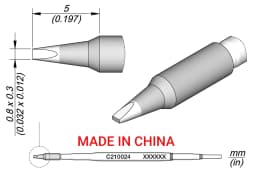 YUANPIN Soldering Iron Tips C210-006/028/031/027 Lead Free Heating Core Compatible JBC Sugon Aifen Aixun Handle Solder Iron
