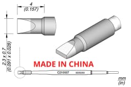 YUANPIN Soldering Iron Tips C210-006/028/031/027 Lead Free Heating Core Compatible JBC Sugon Aifen Aixun Handle Solder Iron