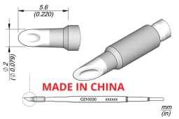 YUANPIN Soldering Iron Tips C210-006/028/031/027 Lead Free Heating Core Compatible JBC Sugon Aifen Aixun Handle Solder Iron