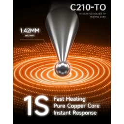 MECHANIC C210-TO Soldering Iron TIPS Welding Tips Integrated Soldering Iron Tip SMD Head for C210 Series Solder Station