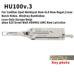 LISHI 2in1 Decoder For Volkswagen Audi Mercedes-Benz Skoda Porsche Ford Chevy Buick Hyundai Toyota BMW Locksmtihs tool