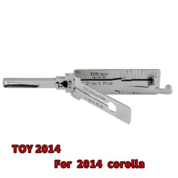 LISHI 2in1 Decoder For Volkswagen Audi Mercedes-Benz Skoda Porsche Ford Chevy Buick Hyundai Toyota BMW Locksmtihs tool
