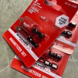 Milwaukee 48-32-4550 3PC SHOCKWAVE Impact Duty Magnetic Attachment & PH2 Bit Set Professional Power Tool Accessories