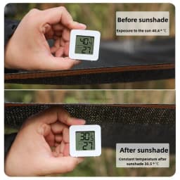LCD Digital Thermometer Hygrometer Indoor Room Electronic Temperature Humidity Meter Sensor Gauge Weather Station for Home