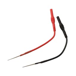 2pcs Silicone Flexible Spoon Back Probe For 4mm Banana Test Leads 25V 10A Automotive Post Probe Kit Industrial Testing Tools