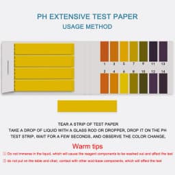 80-400pcs PH Test Strips For Water PH Litmus Paper 1-14 Cosmetics Soil Acidity Test Strips For Aquarium Measuring Instruments