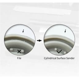Precision Curving Grinding Tools Are Suitable for Model Enthusiasts Durable Resin Polishing And Detail Finishing Accessories Set