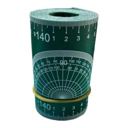 1pc 1-6inch Pipe Diameter Measuring Tape Pipe Trimming Paper Pipe Trimming Ruler Pipe Fitting Ring Millimeter-level Readings
