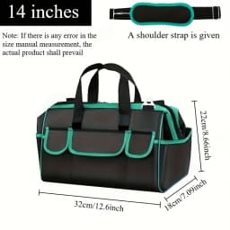 Handheld Tool Kit, Wear-resistant and High Load-bearing, Multifunctional Multi-layer Electrician Specific Tool Kit