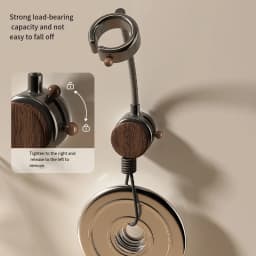 Rotatable Lazy Hair Dryer Holder Bathroom Non-punching Wall-Mounted Wind Duct Storage Rack Adjustable Hair Dryer Storage Rack