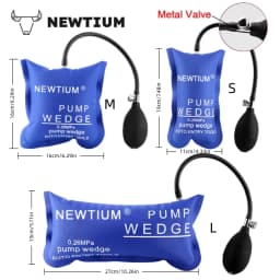 Air Wedge Bag Inflatable Pump Wedges – Professional Leveling & Alignment Tool for Car Door & Window Installation/Repair