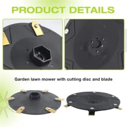 B97A-Replacement 6-Blade Disc Kit For Dream A1 Pro, A2 Mova 600, 600 KIT, 1000 With 36 Pcs Replace Blades Lawn Mower Parts