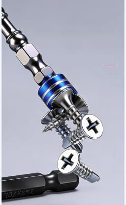 10pcs/set Bit Set Impact Resistant Impact Bit Set Hex Shank S2 Steel Set Magnetic Power Tool Bit Home Repair