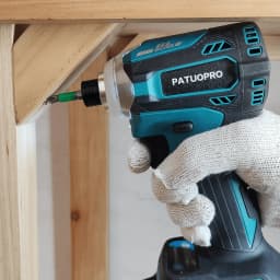 Cordless Brushless Impact Driver Kit Electric Screwdriver 4-Speed 1/4-Inch Hex 3-LED Light for Makita 18v Battery(No Battery)