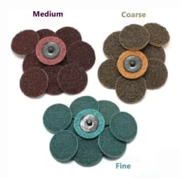 10/30Pcs 2inch Roll Quick Change Discs Surface Conditioning Discs Sanding Disc for Surface Prep Paint Stripping Grinding