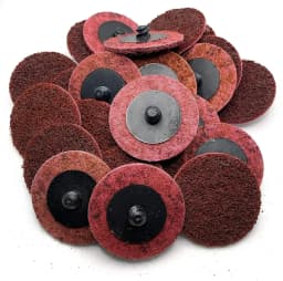 10/30Pcs 2inch Roll Quick Change Discs Surface Conditioning Discs Sanding Disc for Surface Prep Paint Stripping Grinding