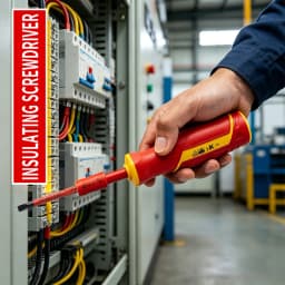 6 in 1 VDE Insulated Screwdriver Bit Set Quick‑Change Interchangeable Screwdriver Kit Slotted & Phillips Insulated Screwdriver