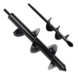 9 Sizes Garden Auger Drill Bit Tool Spiral Hole Digger Ground Drill Earth Drill For Seed Planting Gardening Fence Flower Planter