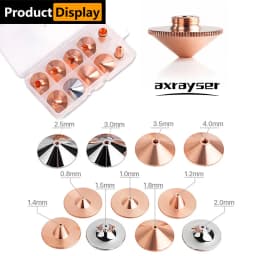 Raytools Laser Nozzles High Speed Type D32 M14/ D28 M11 for Precitec WSX Hans HSG Head Parts Fiber Cutting Machine Consumable